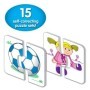 Puzzle Educativ de potrivire Jucarii cu 15 perechi de piese auto-corectante 2-5 ani